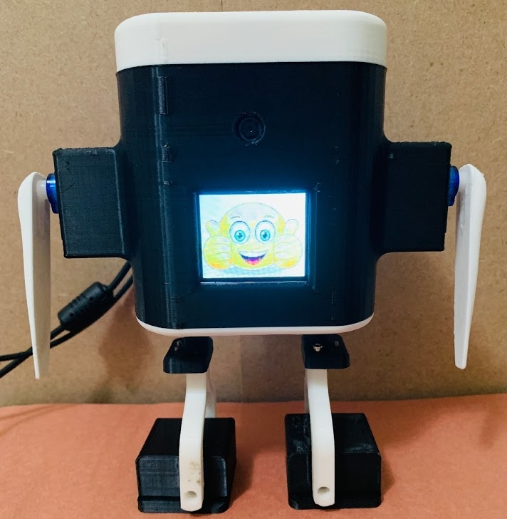 FumbleBot - Intelligent Walking Desktop Robot 